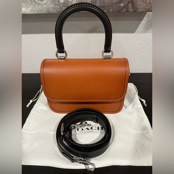 Coach Rogue Top Handle - Burnished Amber - Picture 1 of 15